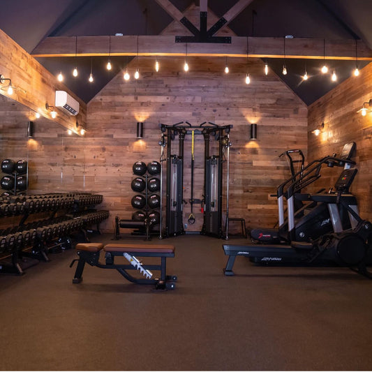 Large Luxury Home Gym Full Program